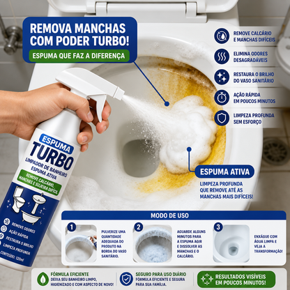 Espuma Turbo | Espuma restauradora de brilho