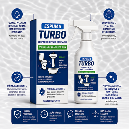Espuma Turbo | Espuma restauradora de brilho